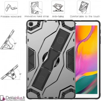 Sustiprintas dėklas - su reguliuojamu rankiniu dirželiu (Galaxy Tab S5E 10.5 (T725/T720)   